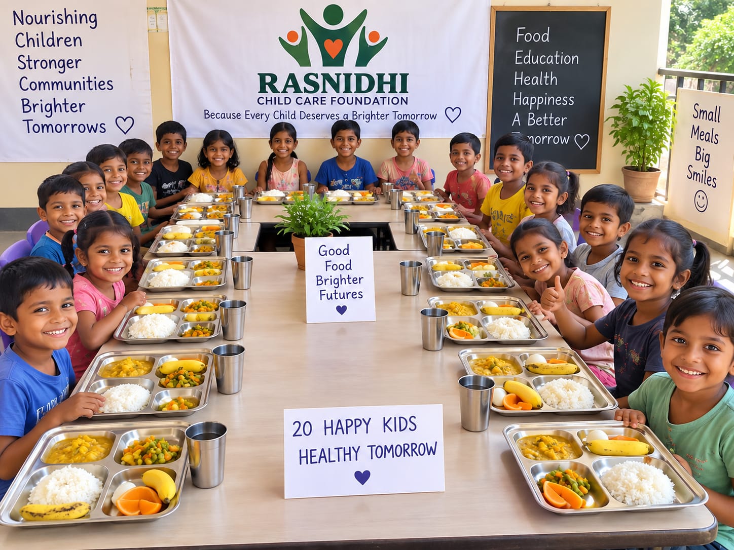 Food for 20 Kids representative visual